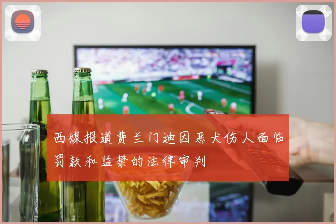 西媒报道费兰门迪因恶犬伤人面临罚款和监禁的法律审判